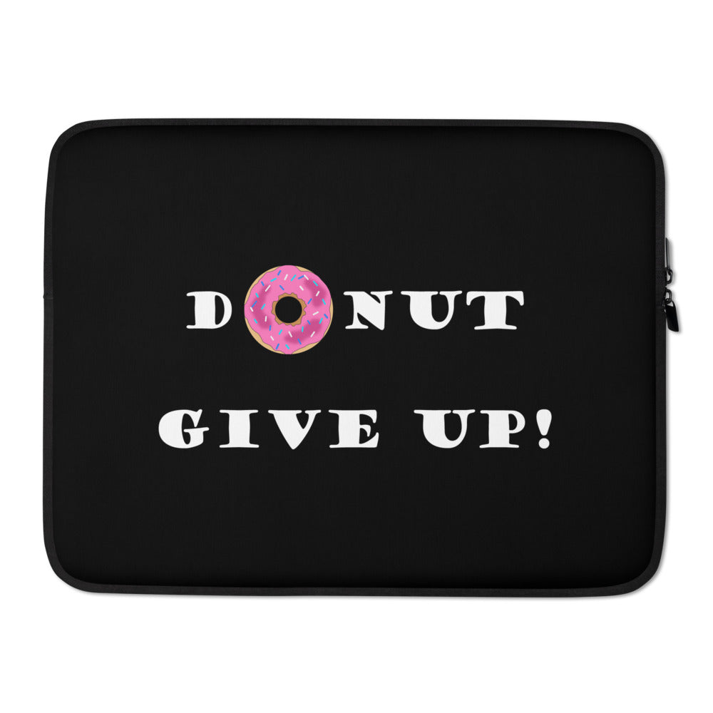 Donut Give Up Laptop Case - Laptop Bags Australia