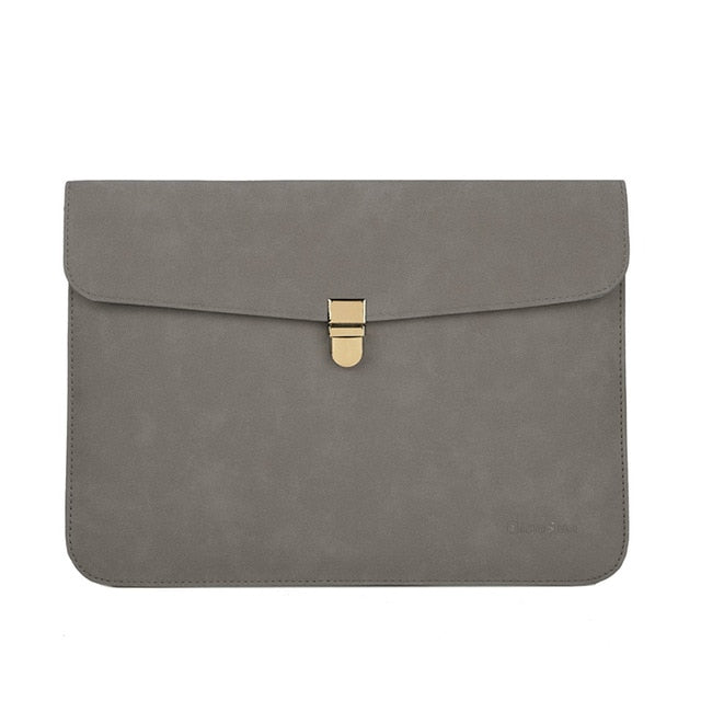 Eliza Leather Laptop Sleeve Set - Laptop Bags Australia
