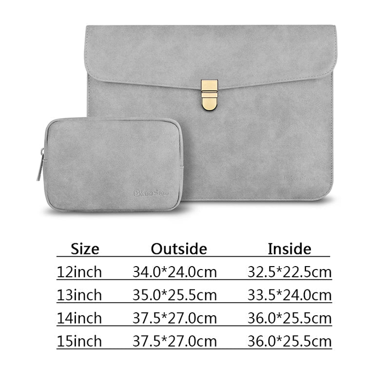 Eliza Leather Laptop Sleeve Set - Laptop Bags Australia