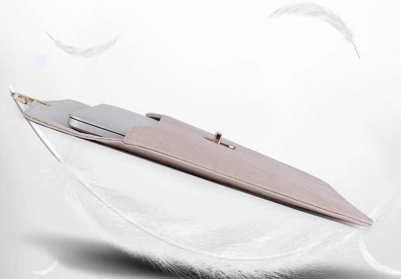 Eliza Leather Laptop Sleeve Set - Laptop Bags Australia