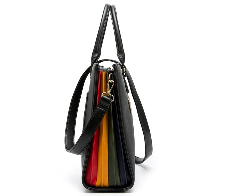 Leather Tote Laptop Bag for Women 13