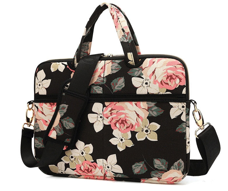 The Rose Laptop Briefcase for Women 14-inch - Laptop Bags Australia